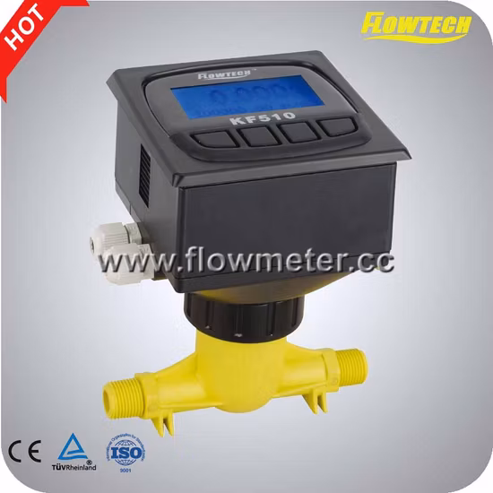 Kf510 Paddle Wheel Flowmeter Turbine Flowmeter